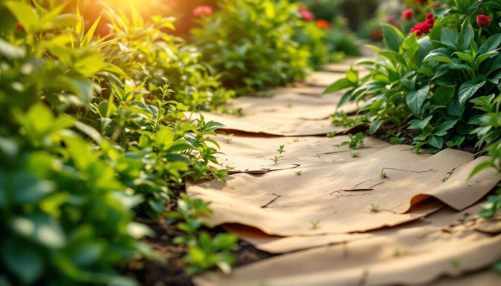Cardboard suppresses weeds for months: why layered sheets block light effectively