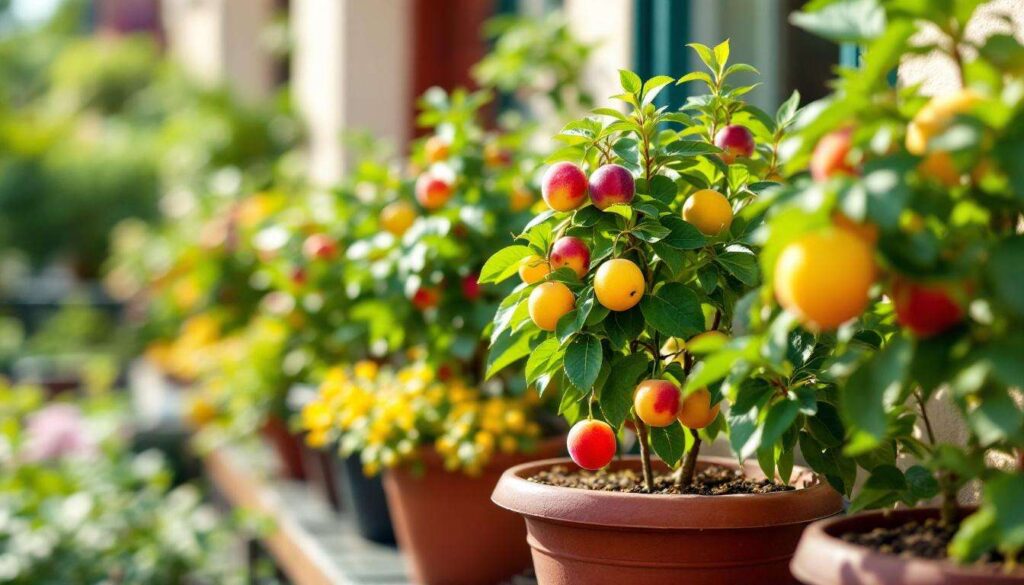 7 Fruit Trees Perfect for Growing in Small Space Containers