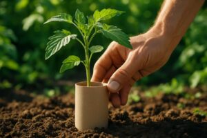 All it takes is a paper roll the gardeners hack to transform plants quickly and make them grow incredibly strong