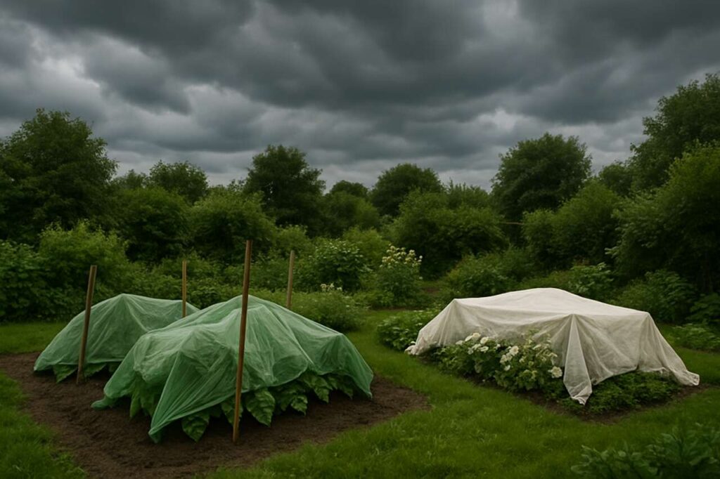 How to Protect Your Garden Before a Heavy Rain or Snow