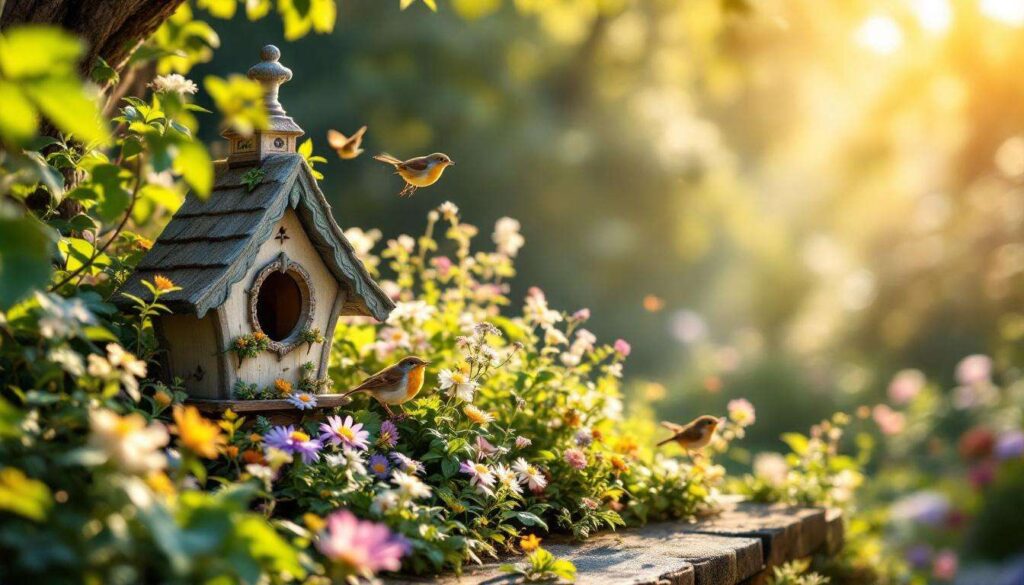 Want to Attract Small Birds to Your Garden? This Decorative and Poetic Object Works Better Than a Feeder