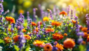 This Mix of Nectar-Rich Flowers and Vegetables Attracts Bees and Prevents the Silent Collapse of Your Harvest